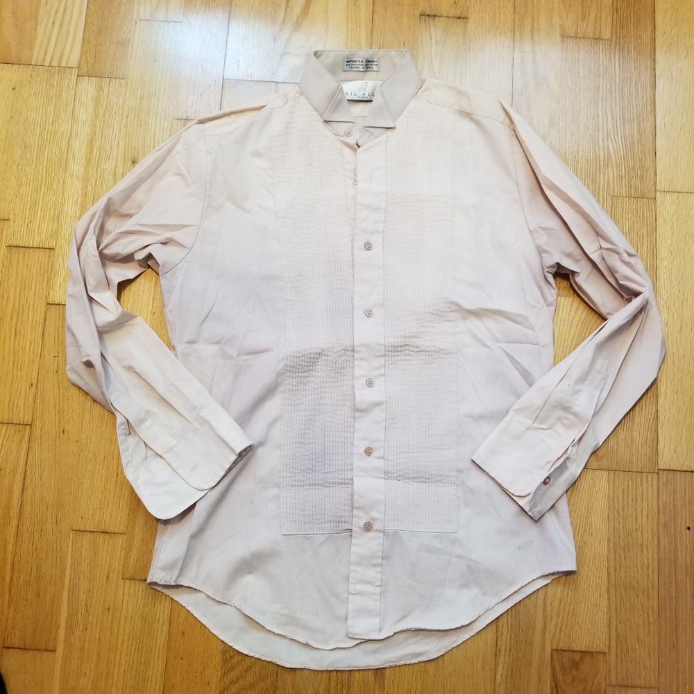 Peach Tuxedo Equestrian Shirt